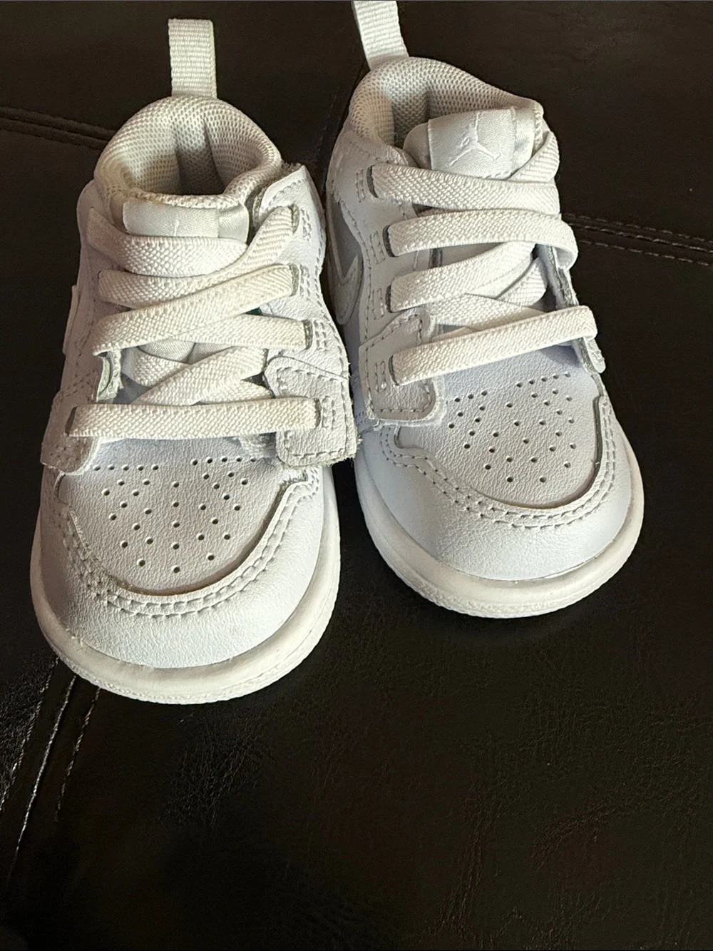 Nike Kids White Low-Top Sneakers